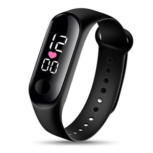 Fashion Bracelet Watch Children Watches Kids for Girls Boys Sport Electronic Wristwatch LED Digital Child Clock Student Watch