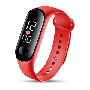 Fashion Bracelet Watch Children Watches Kids for Girls Boys Sport Electronic Wristwatch LED Digital Child Clock Student Watch