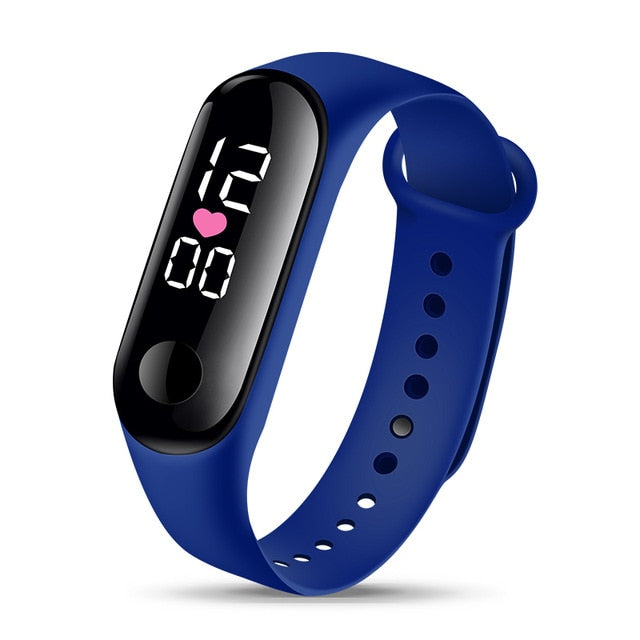 Fashion Bracelet Watch Children Watches Kids for Girls Boys Sport Electronic Wristwatch LED Digital Child Clock Student Watch