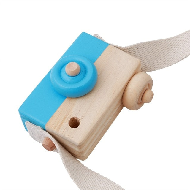 Wooden Camera Toys Cute Nordic Hanging Kids Toy Gift Room Decor Furnishing Articles Wooden Toys For Kid 10*8*5.5Cm