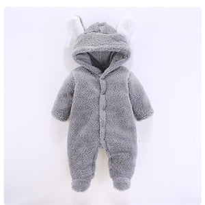 Newborn Baby Boy Clothes Rompers Winter Thick Baby Girl Romper Jumpsuit Snow Overalls for Newborns Christmas Rompers for Boys
