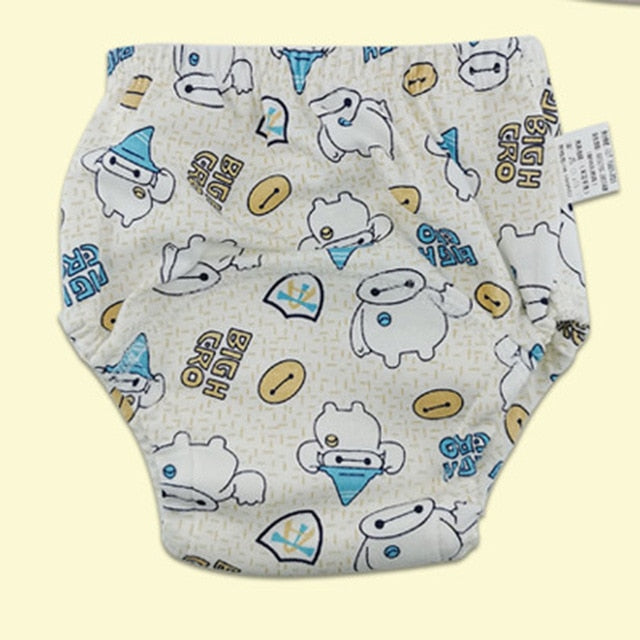 Baby Training Pants 6-Layer Gauze Washable Diaper Cotton Cloth for Newborn Babies
