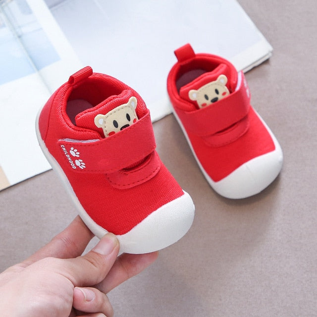 Infant Toddler Shoes 2020 Autumn Girls Boys Casual Shoes Soft Bottom Non-slip Cartoon High Quality Baby First Walkers Shoes