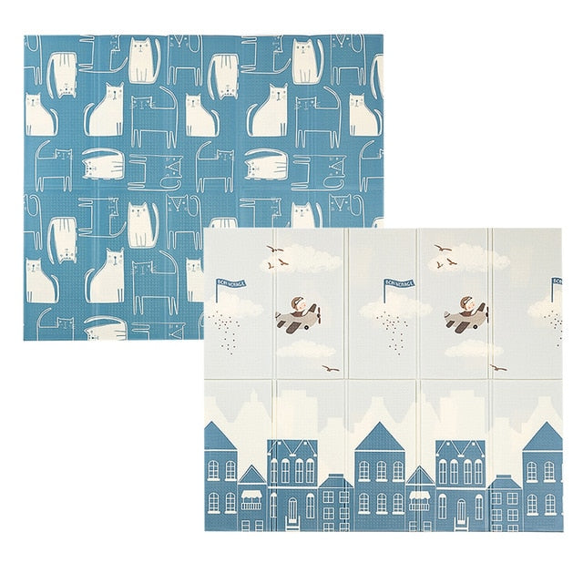 Foldable Playmat XPE Foam Crawling Carpet Baby Play Mat Blanket Children Rug For Kids Educational Toys Soft Activity Game Floor