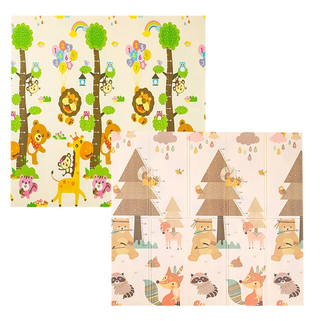 Foldable Playmat XPE Foam Crawling Carpet Baby Play Mat Blanket Children Rug For Kids Educational Toys Soft Activity Game Floor