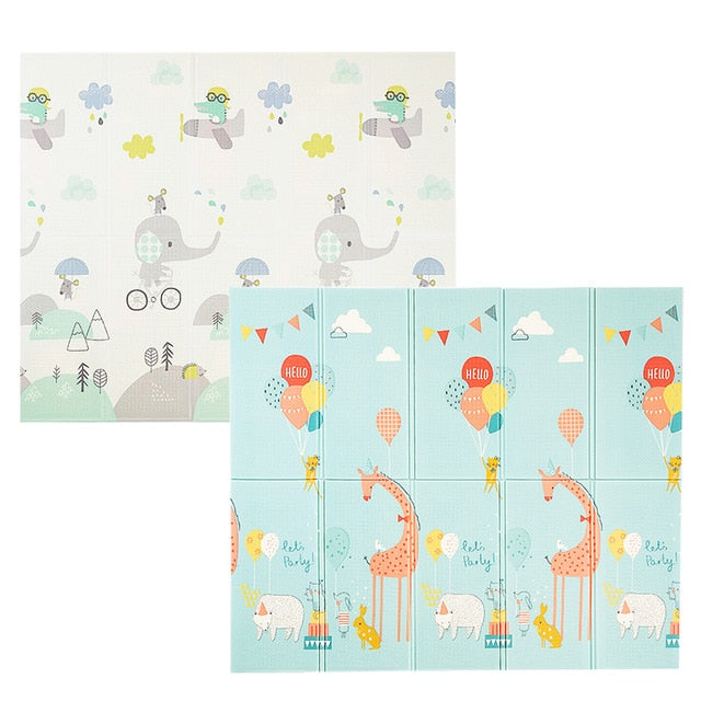 Foldable Playmat XPE Foam Crawling Carpet Baby Play Mat Blanket Children Rug For Kids Educational Toys Soft Activity Game Floor