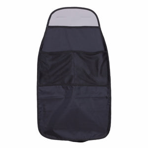 Waterproof Universal Auto Seat Back Organizer Storage Bag Car Seat Back Scuff Dirt Protect Cover For Child Baby Kid kick Mat Pad