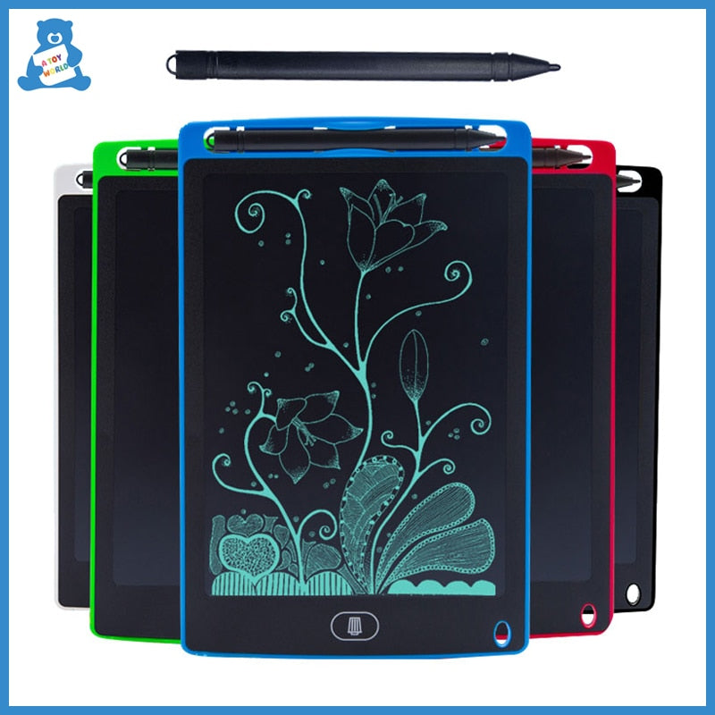 8.5Inch LCD Writing Tablet Handwriting Digital Drawing Board Colorful Rewritable Blackboard Electronic Notepad Kids Drawing art