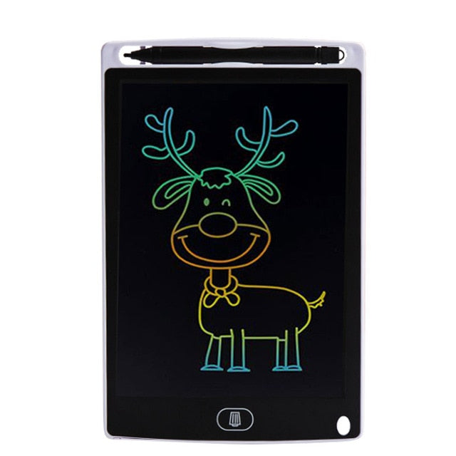 8.5Inch LCD Writing Tablet Handwriting Digital Drawing Board Colorful Rewritable Blackboard Electronic Notepad Kids Drawing art