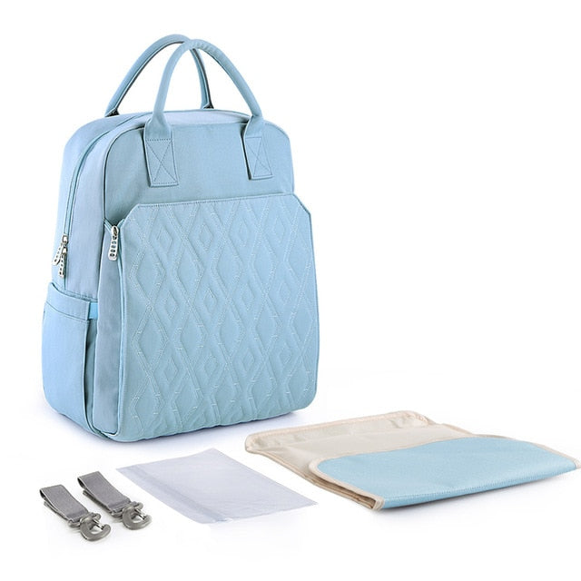 New Diaper Bag Backpack for Moms Waterproof Stroller Baby Bag Large Capacity Outdoor Travel Maternity Nappy Bags for Baby Care