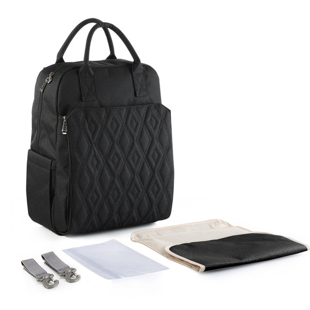 New Diaper Bag Backpack for Moms Waterproof Stroller Baby Bag Large Capacity Outdoor Travel Maternity Nappy Bags for Baby Care