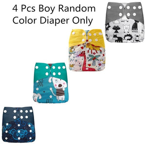 [simfamily]12pcs/set Washable Cloth Diaper Cover Adjustable Nappy Reusable Cloth Diapers Available 0-3years 3-15kg baby