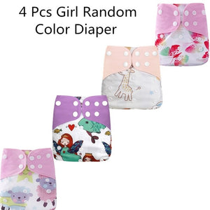[simfamily]12pcs/set Washable Cloth Diaper Cover Adjustable Nappy Reusable Cloth Diapers Available 0-3years 3-15kg baby