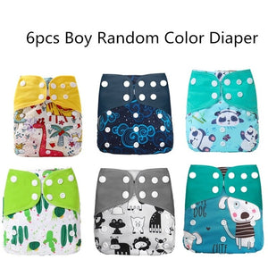 [simfamily]12pcs/set Washable Cloth Diaper Cover Adjustable Nappy Reusable Cloth Diapers Available 0-3years 3-15kg baby
