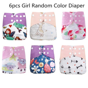 [simfamily]12pcs/set Washable Cloth Diaper Cover Adjustable Nappy Reusable Cloth Diapers Available 0-3years 3-15kg baby