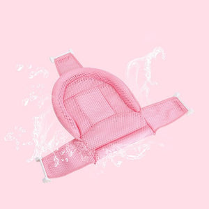 Portable Baby Bath Tub Pad Non-Slip Bathtub Shower Seat Mat Foldable Bath Pillow Newborn Safety Security Bath Support Cushion