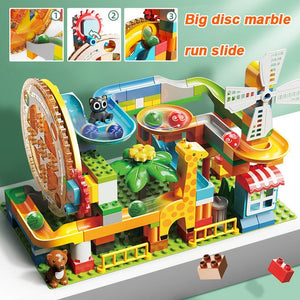 Big Building Block LegoINGlys Girls Friends Duploed Classic Slide Blocks Amusement DIY Bricks Plastic Toys For Kids