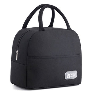 Functional Pattern Cooler Lunch Box Portable Insulated Canvas Lunch Bag Thermal Food Picnic Lunch Bags For Women Kids