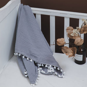 Baby Towel Newborn Bath Toy Set Double Sided Cotton Blanket Wooden Rattle Bracelet Crochet Toys Baby Bath Gift Products For Kids