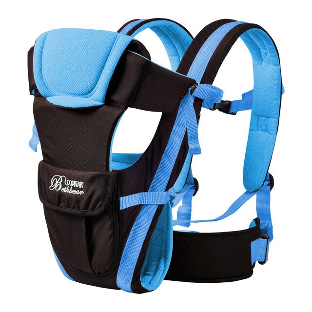 Baby Carriers 0-24 Months Breathable Front Facing 4 in 1 Infant Comfortable Sling Backpacks Pouch Wrap Ergonomic Kangaroo Bag