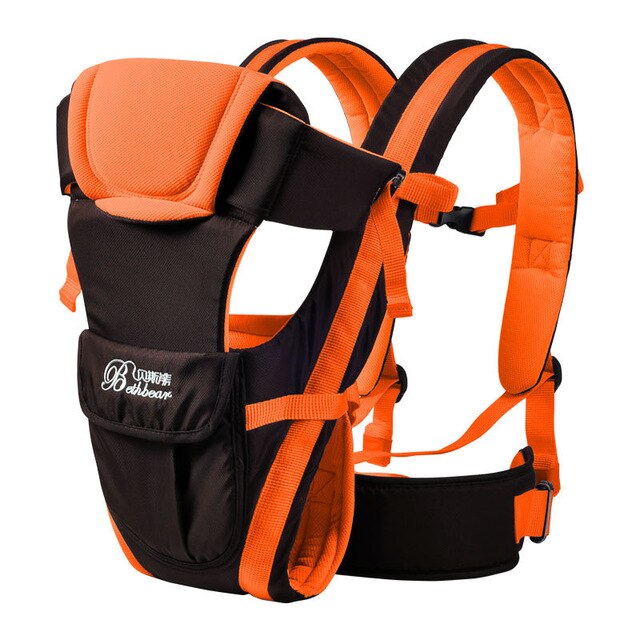 Baby Carriers 0-24 Months Breathable Front Facing 4 in 1 Infant Comfortable Sling Backpacks Pouch Wrap Ergonomic Kangaroo Bag