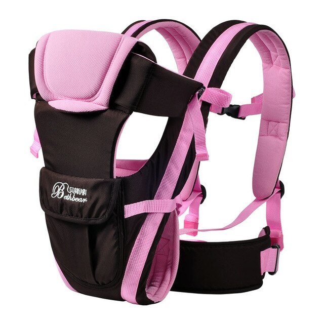 Baby Carriers 0-24 Months Breathable Front Facing 4 in 1 Infant Comfortable Sling Backpacks Pouch Wrap Ergonomic Kangaroo Bag