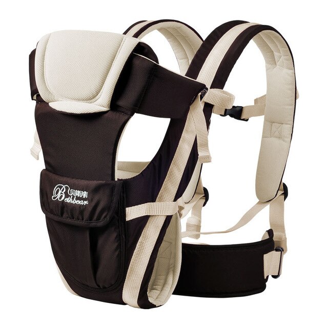 Baby Carriers 0-24 Months Breathable Front Facing 4 in 1 Infant Comfortable Sling Backpacks Pouch Wrap Ergonomic Kangaroo Bag