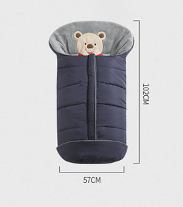 Baby Stroller Envelopes Warm Winter Sleeping Bag On a Stroller For Infant Wheelchair Envelopes Footmuff baby care