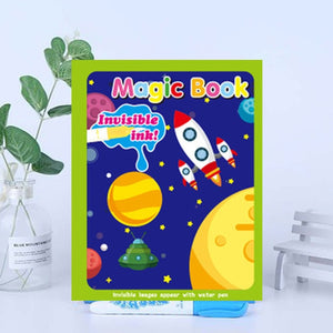 Montessori Toys Reusable Coloring Book Magic Water Drawing Book Sensory Early Education Toys for Kids Birthday Gift