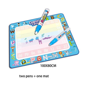 Book Color Magic Mat Water Draw Board Handmade Water Drawing Painting Craft Kid Developmental Educational Toys Toy For Child