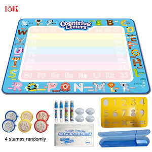 Book Color Magic Mat Water Draw Board Handmade Water Drawing Painting Craft Kid Developmental Educational Toys Toy For Child